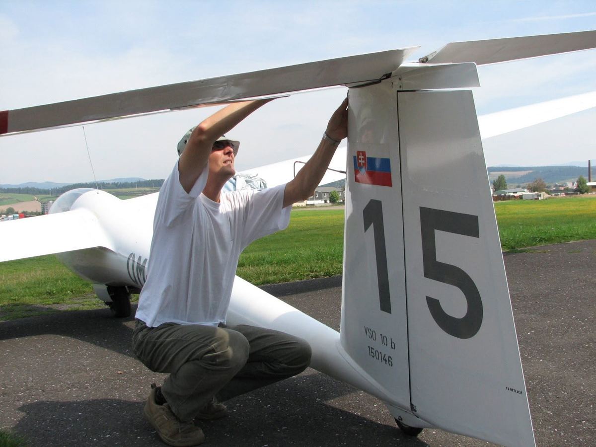 Montáž výškovky na vetroni VSO-10